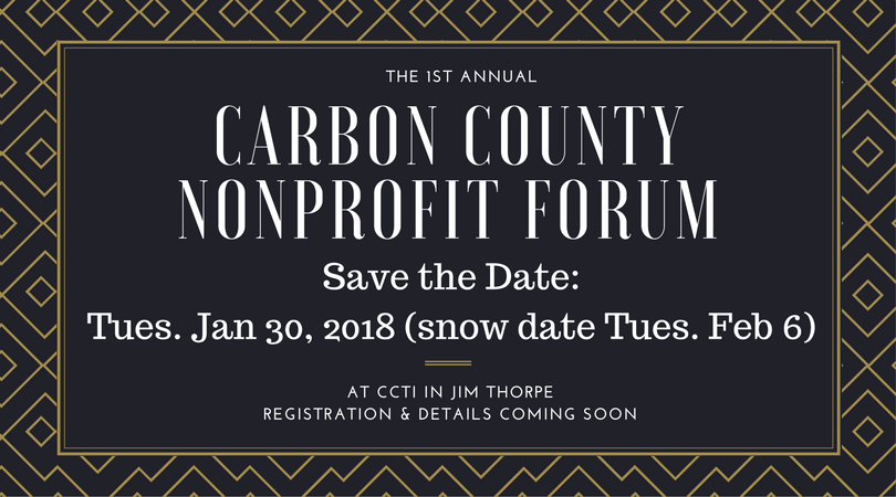 Date set for 2018 Carbon County Nonprofit Forum