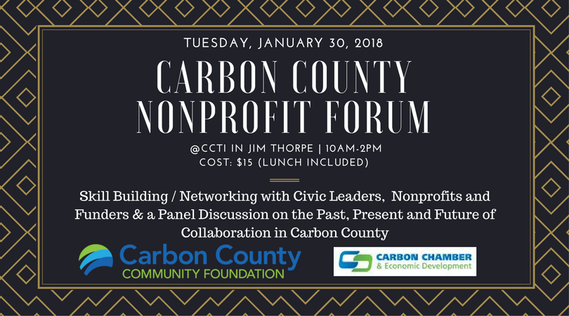 Carbon County Nonprofit Forum – Highlights and Funding Opps