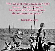 picture of Dorothy Day quote