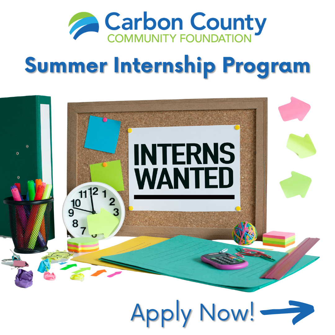 2024 Summer Internship Carbon County Community Foundation